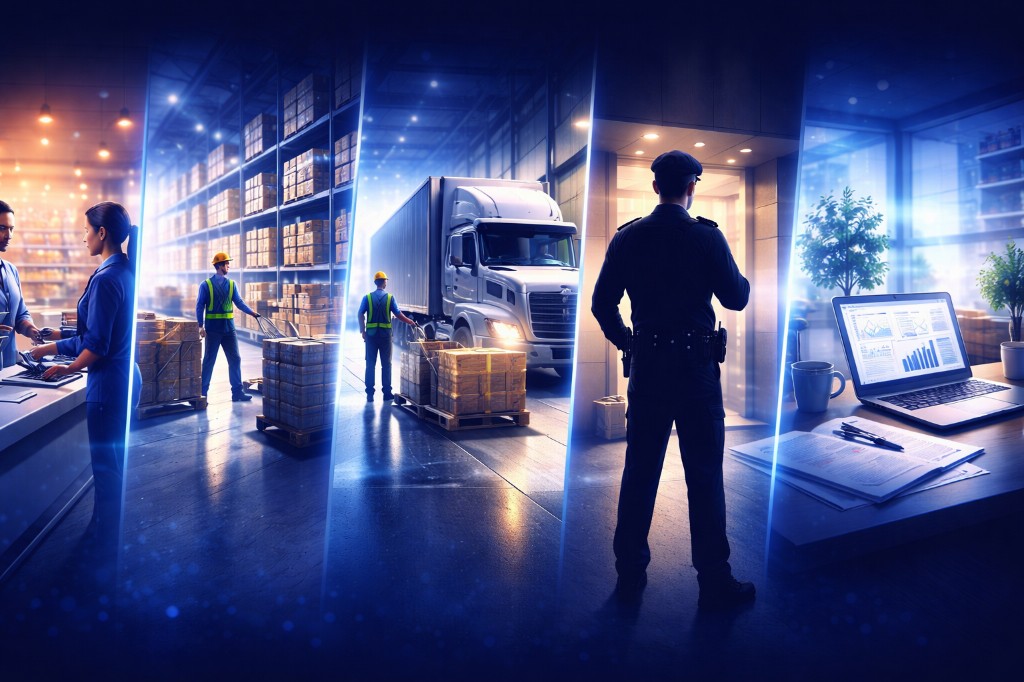 Entornos donde aplica la evaluación: retail, almacén, transporte, seguridad y oficina con datos